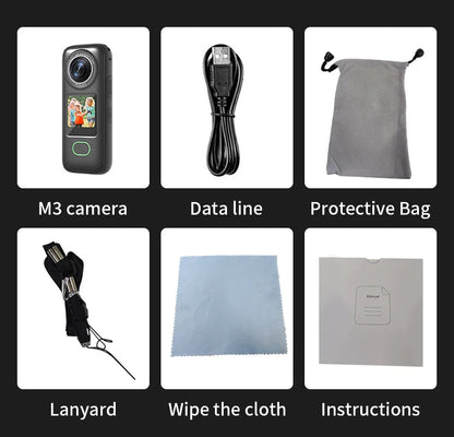 4K Action Camera HD Touch Screen Outdoor Anti Shake Sports DV Handheld Video Recorder Vlog Action Cam Pocket Body Camera