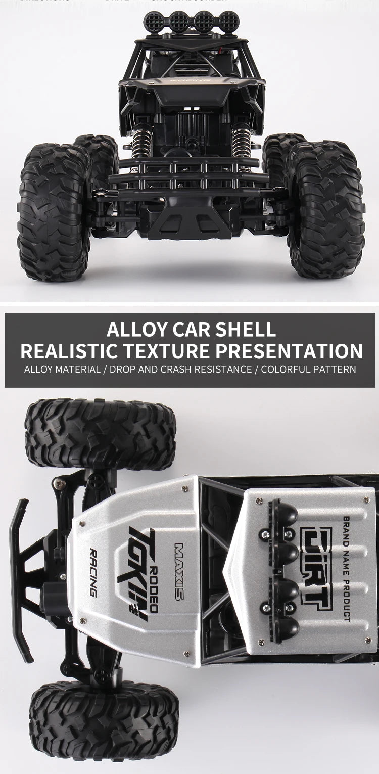 RC Off road Truck 1/12 4WD RTR Durable Beginner All Terrain RC Car High Speed 20Km/h Remote Control Monster Truck Adult Gift Toy