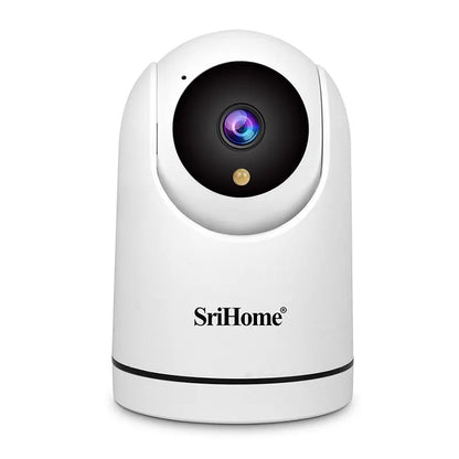 Srihome SH042 2MP 1080P 3x Zoom  Wireless PTZ IP Dome Camera  AI Humanoid Auto Tracking Home Security CCTV Baby  Monitor