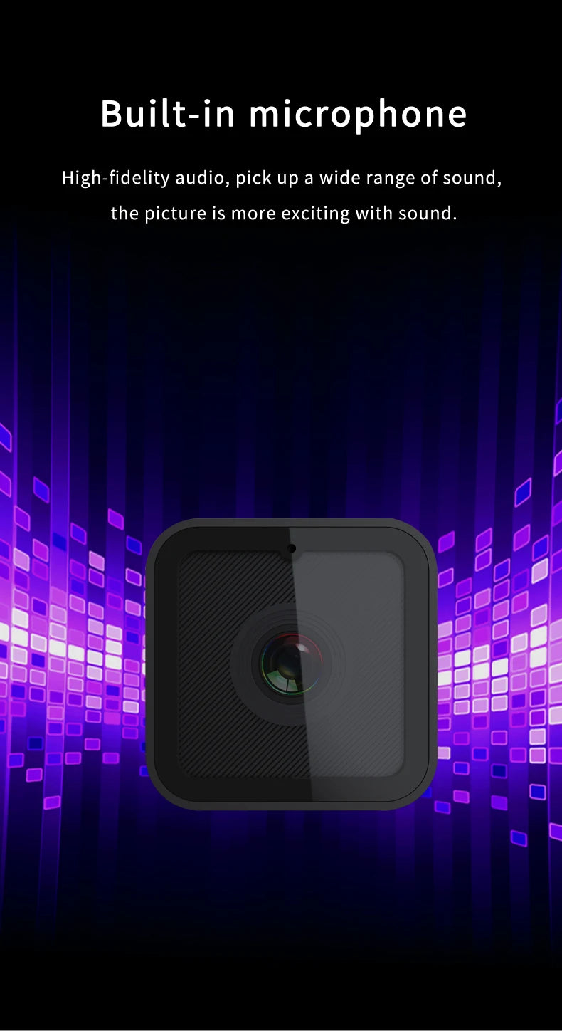 Mini Sport DV Action Camera HD 1080P Bike Motorcycle Helmet Camera Outdoor Video DVR Audio Recorder Dash Cam for Car Bicycle