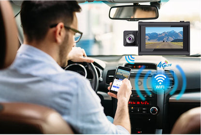 Dash Cam 3Inch 4G Android10.0  GPS Navigation ADAS Car Dvr Camera Full HD 1080P Car Video Recorder DVR WiFi BT
