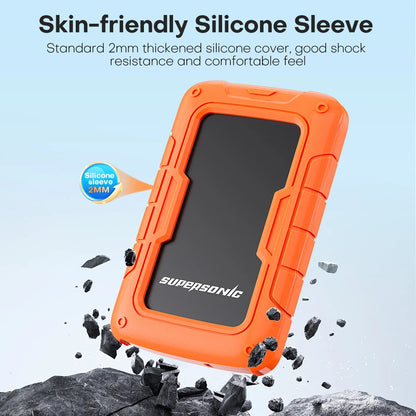 Supersonic Portable Hard Drive PHDD USB 3.0 1TB 500G 2.5 Inch External SSD Hard Disk For Laptop Computer Smart TV PS4