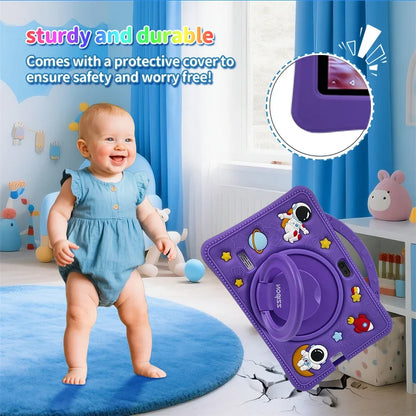 7 Inch Cartoon Pattern Kids Tablet 4+128GB 5G WiFi Learning Education Android 14.0 Tablets with Parent Control Children's Gifts