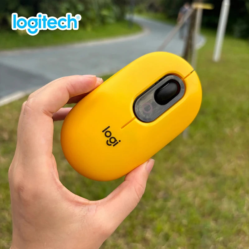 Logitech M350 POP MOUSE Wireless Bluetooth Mouse Girls Small Cute Computer iPad Office Home Notebook