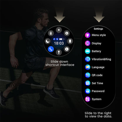 New GT5 Pro Sport Smart Watch Men HD AMOLED Screen GPS Motion Trajectory Heart Rate Bluetooth Call 1.52" NFC SmartWatch IP68+box