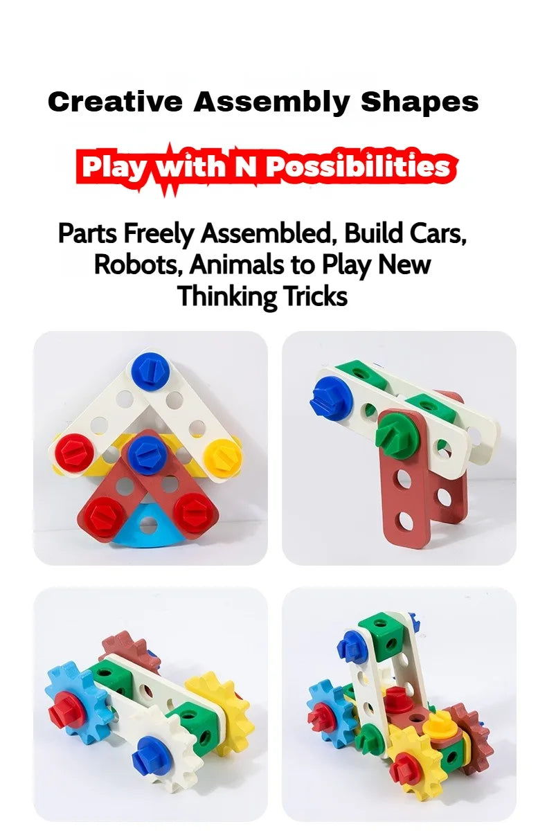 Tool Bench for Kids Toy Play Workbench Wooden Tool Bench Workshop Workbench with Tools Set Wooden Construction Bench Toy for Boy