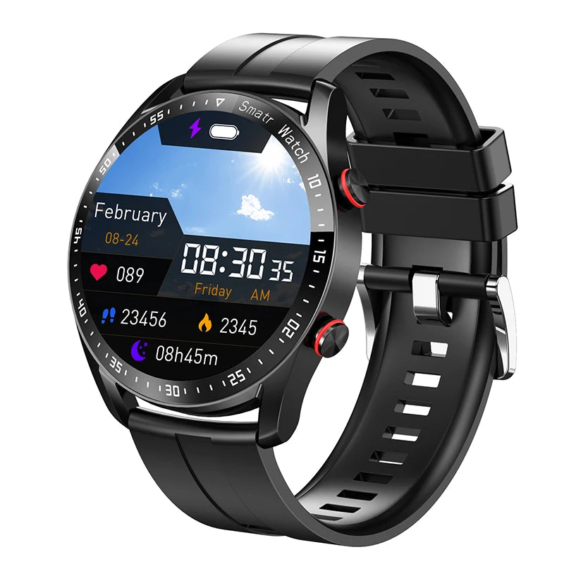 ECG+PPG Bluetooth Call Smart Watch Men  Health Heart Rate Blood Pressure Fitness Sports Watches Man Sports Waterproof Smartwatch
