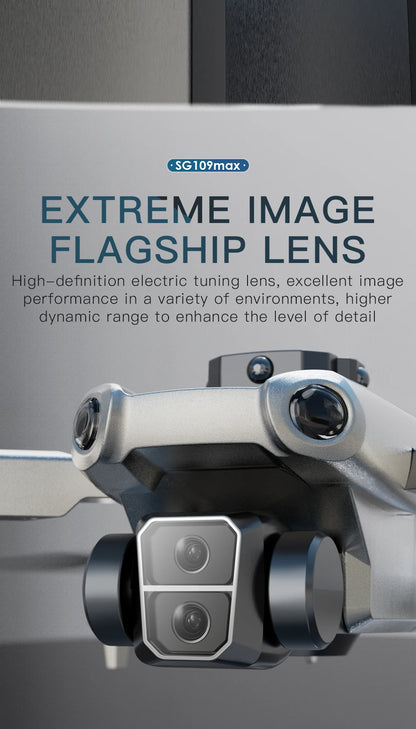 SG109 PRO Max Drone 4k GPS 8K HD Dual Camera Professional Aerial Photography UAV Brushless Motor Quadcopter Toys Aircraft