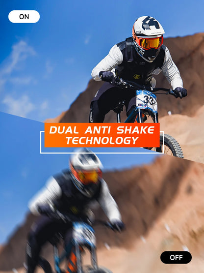 SJCAM C110+ Magnetic Combo Action Camera，4K 30FPS WiFi Sports Camera IP65 Waterproof with 200Min Battery