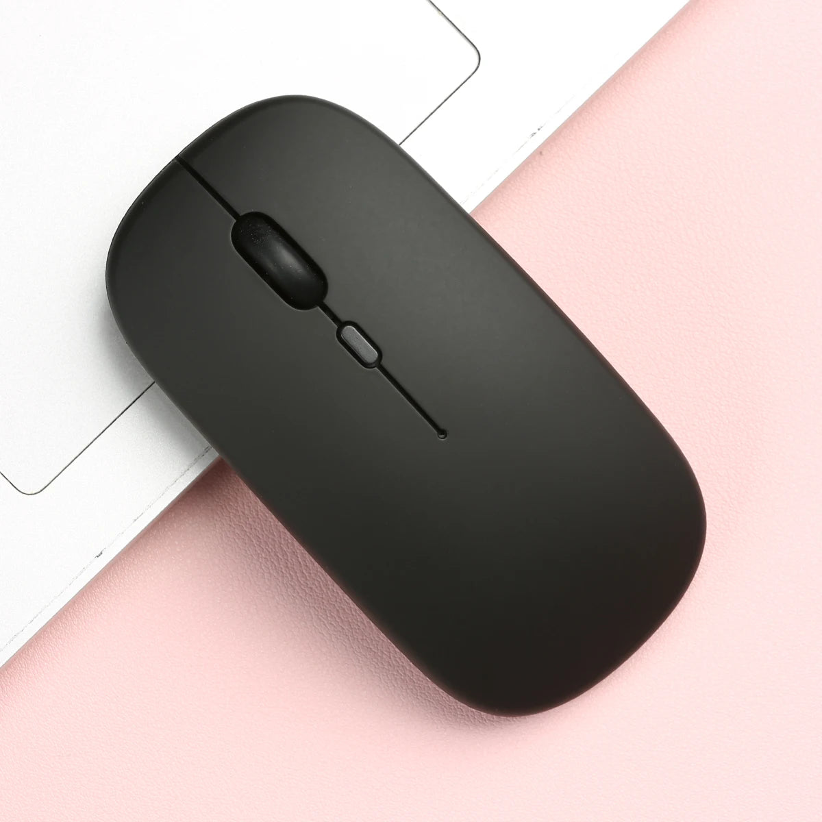 Wireless Bluetooth-compatible Mouse Portable Ergonomic Computer Mice For Laptop iPad Tablet PC Mobile Phone Office Gaming Mouse