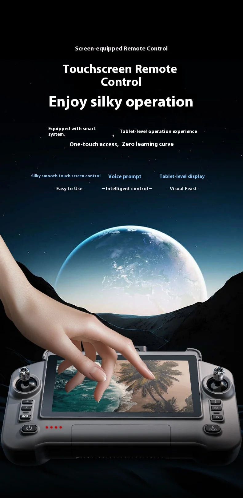 GPS Drone with Touch Screen EIS Camera Anti-shake 8K Aerial Brushless Drones 5G GPS 8K HD Cameras Large UAV Dron RC Quadcopter