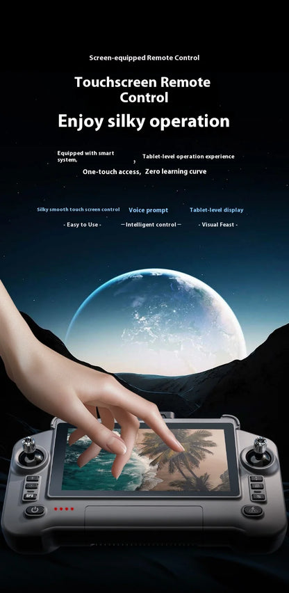 GPS Drone with Touch Screen EIS Camera Anti-shake 8K Aerial Brushless Drones 5G GPS 8K HD Cameras Large UAV Dron RC Quadcopter