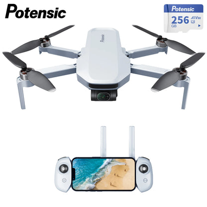 Potensic C0 4K Camera Drone Professional Mini Drone with 3 Axis Gimbal GPS 6KM Brushless RC Toys Quadcopter for Travel Gifts