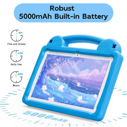 ANRY Kids Tablet 10.1inch Tablet Android 15 8GB(4+4 Expand) RAM 64GB ROM with Octa-Core 5000mAh Tablette 2025 Children's Gifts