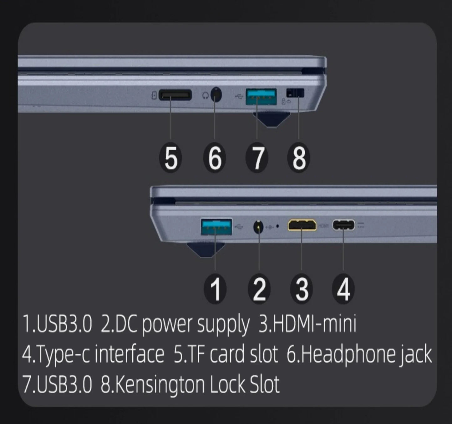 Face ID Intel Notebook N95 Graphics UHD 16" Laptop 16GB 32GB RAM Max 2TB ROM Windows 11 Wifi 5 BT 4.2 RGB Keyboard