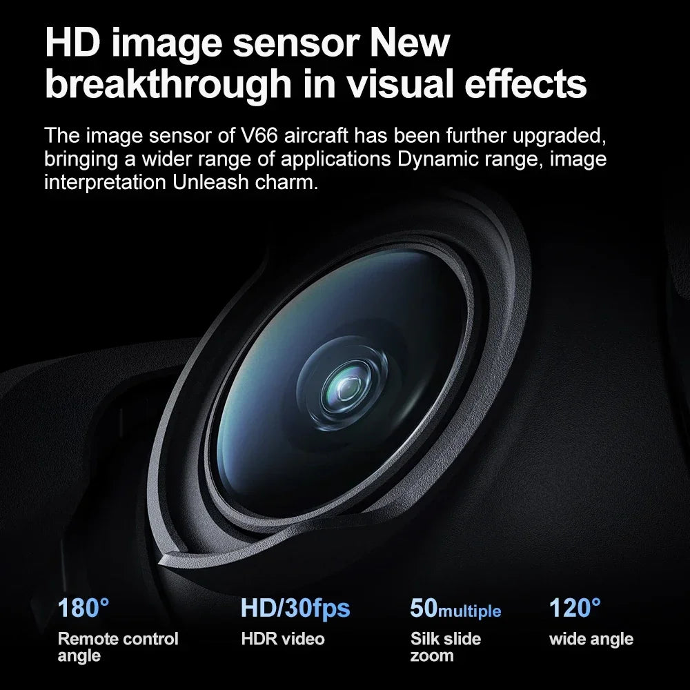 XIAOMI 10000M V66 Mini RC Aerial Drone 8K Professinal Wide Angle HD Dual Camera Intelligent Obstacle Avoidance Drone Toys New