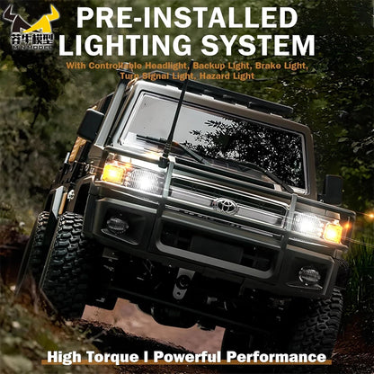 MN MODEL 1/12 4WD Remote Control Diving Off-road Car Climbing Truck All Terrain Vehicle Rock Crawler Wading Pickup Toy for Adult