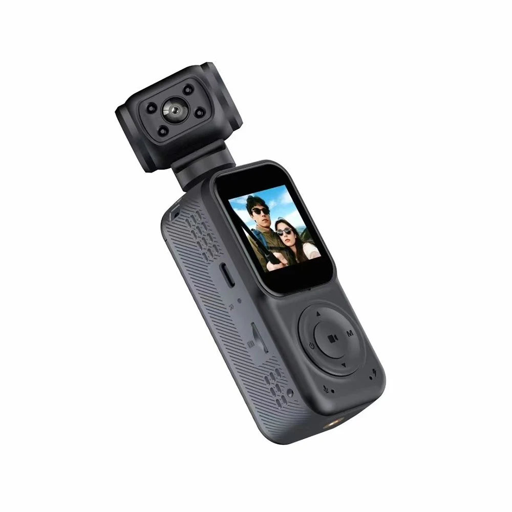 1440P QHD Display 2K Handheld Sports Pocket Camera 270° Rotatable WIFI Control Video Recorder WIFI Control Motion Camera