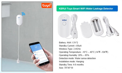 KERUI NEW 4G/WiFi Home Alarm System Tuya Smart Home Sesurity Alarm Wireless Burglary Protection PIR Motion Sensor APP Control