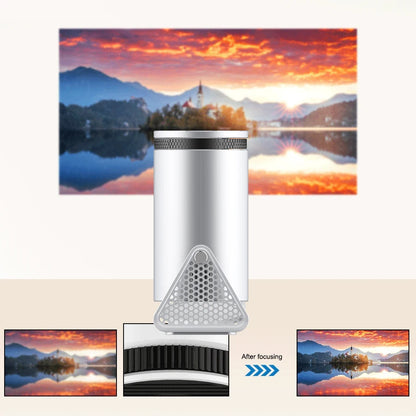 4K Projector H300 Android 11 Portable RK3326 Quad Core BT5.0 1280*720P Home Cinema Dual Wifi6 120ANSI Outdoor Projetor