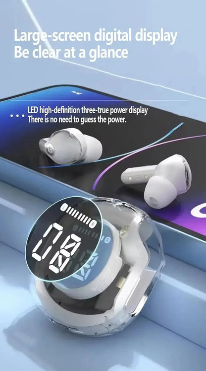 Real TWS Earphone Wireless Earbuds ENC Noise Reduction Game Bluetooth Headphone 3D Sound Field and Bass Bluetooth 5.3 Headset