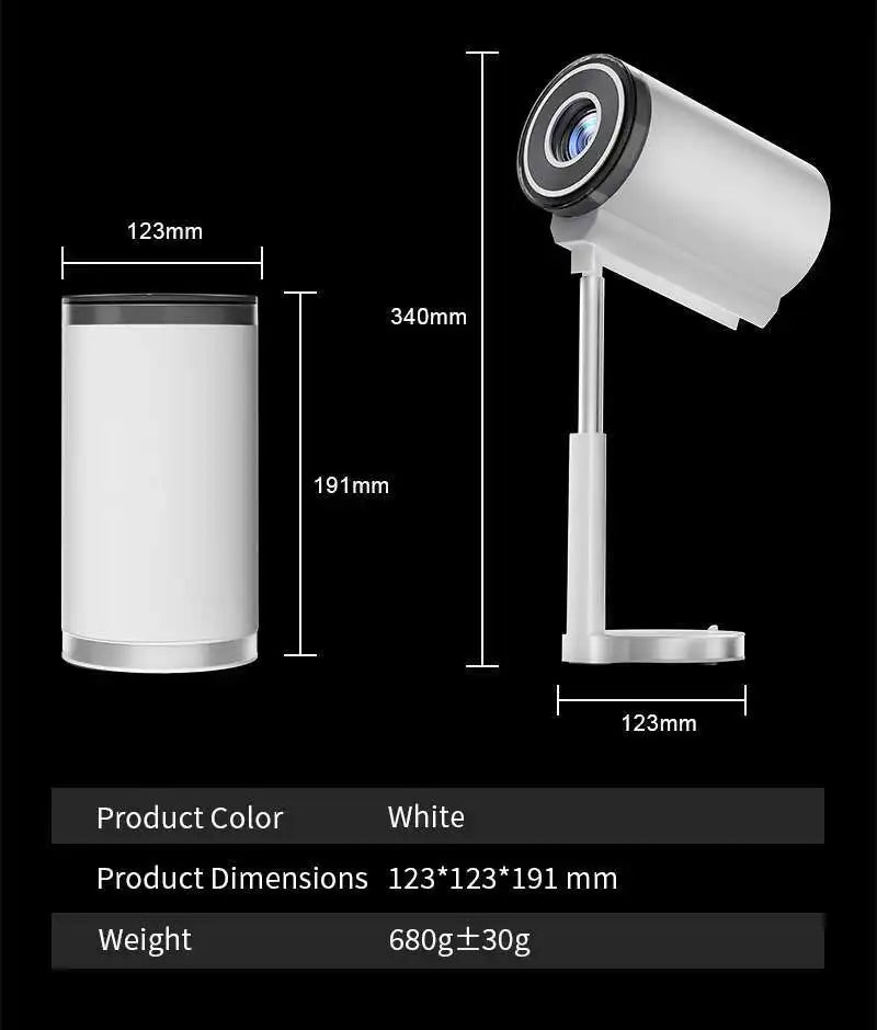 Touyinger X9 Pro Mini Portable Projector 4K Beamer full hd Android 13 Video Led projector  for Movies 3D Beam Home Theater