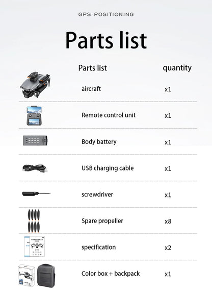 L600-1/L600 PRO MAX Remote control drone with screen Dual camera 4K Professional dron with camera GPS FPV quadcopter 3KM flight