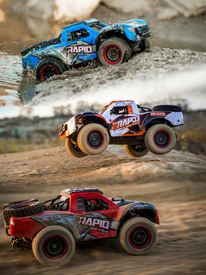Rc Car Off Road 4x4 50km/h Or 75km/h High Speed Brushless Motor Monster Truck 1/16 Desert/Snow Racing Drift Cars Toys For Boys