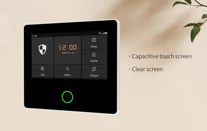 Staniot Home Security Alarm System 4G WiFi Wireless Tuya Smart Burglar Kit Built-in Siren Work with Alexa App Remote Control
