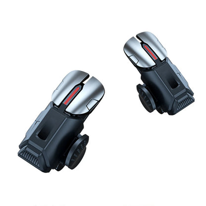 G21 1 Pair 6 Finger Game Controller Gamepad Flexible Sensitive Gaming Aim Shooting Triggers Joystick Button for PUBG Mobile