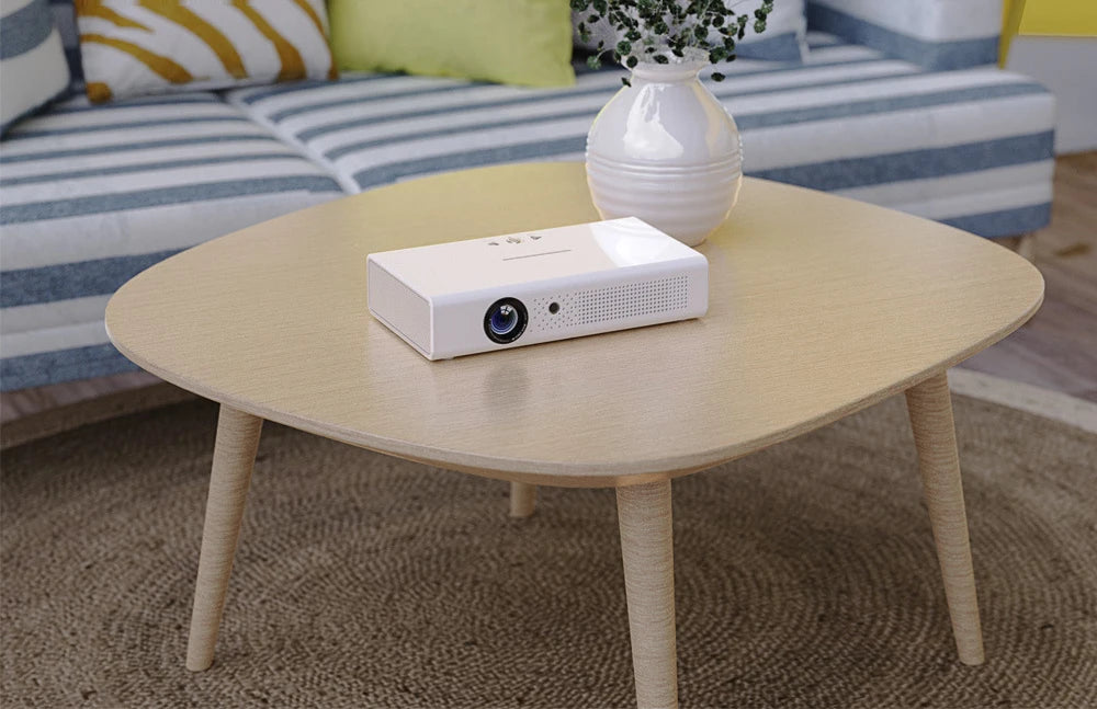 Smartldea V6 3D 4K Projector Android Wifi Daytime Proyector native 1280*800 Auto Focus Full HD 1080p portable smart game Beamer