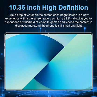 2025 Tablet Android 20000mAh 10.36 inch Global Version 22GB+2TB New Network 14 Core Android 13.0 Wifi Tablet