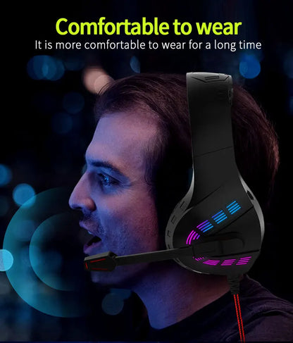 G4 Headphones 3.5mm Wired Gaming Headset Earphones Music For PS4 Play Station 4 Game PC Chat computer With Microphone
