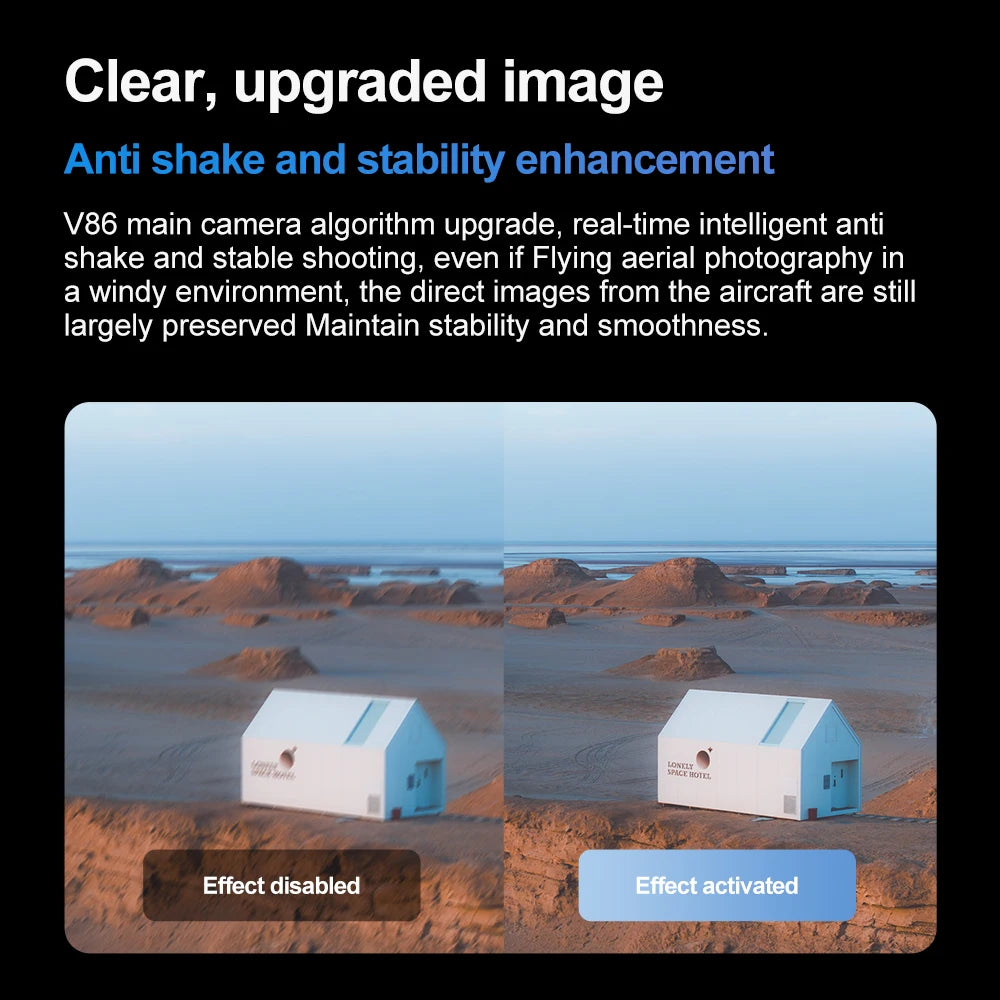 Xiaomi V86 Mini RC Drone 8K Aerial HD Intelligent Obstacle Avoidance Screen Remote Control Brushless Power GPS Helicopeter UAV