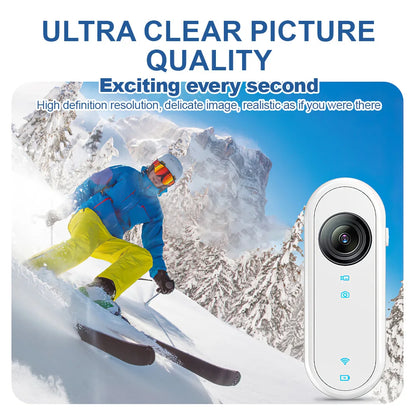 32GB 1080P Sport Action Camera WiFi Wireless Digital Video Recorder Mini Body Camera Wide Angle Camcorder Pet Collar Monitor Cam