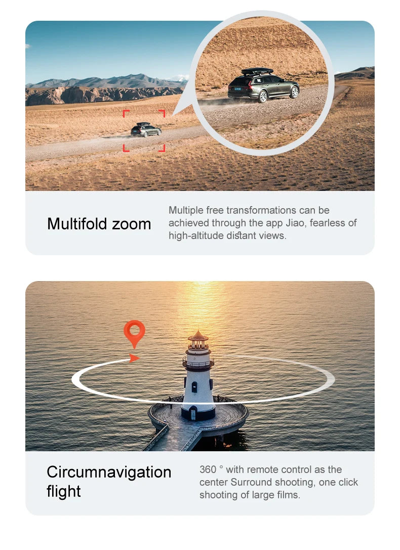 KAITWO Pro GPS Drone HD Camera Aerial Photography FPV 4K 3-axis Anti-shake Gimbal Brushless Obstacle Avoidance Quadcopter Toys ﻿