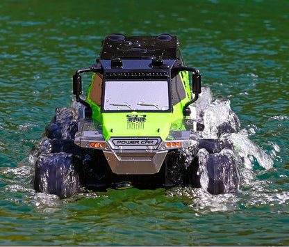 JJRC 8x8 2.4G Remote Control Car 8wd Off-road Amphibious Stunt Vehicle 8-Wheel Speed Racing Truck Waterproof Crawler Toys
