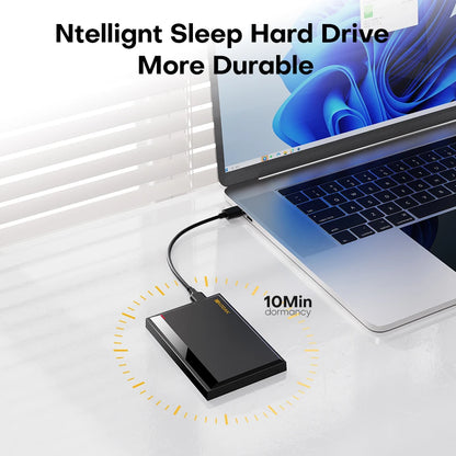 KODAK Portable External Hard Drive PHDD 500G/1TB High-Speed Storage for PC, Laptop, PS5, PS4 Lag-Free Gaming & Large File Transf