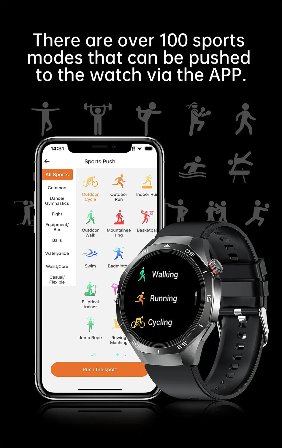 2025 Brand New Watch 5 Smartwatch Real AMOLED HD Screen 360*360 Heart Rate Bluetooth Call Waterproof Men Smart Watch Android IOS