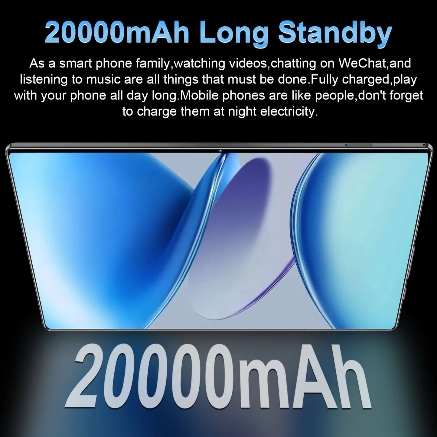 2025 Tablet Android 20000mAh 10.36 inch Global Version 22GB+2TB New Network 14 Core Android 13.0 Wifi Tablet