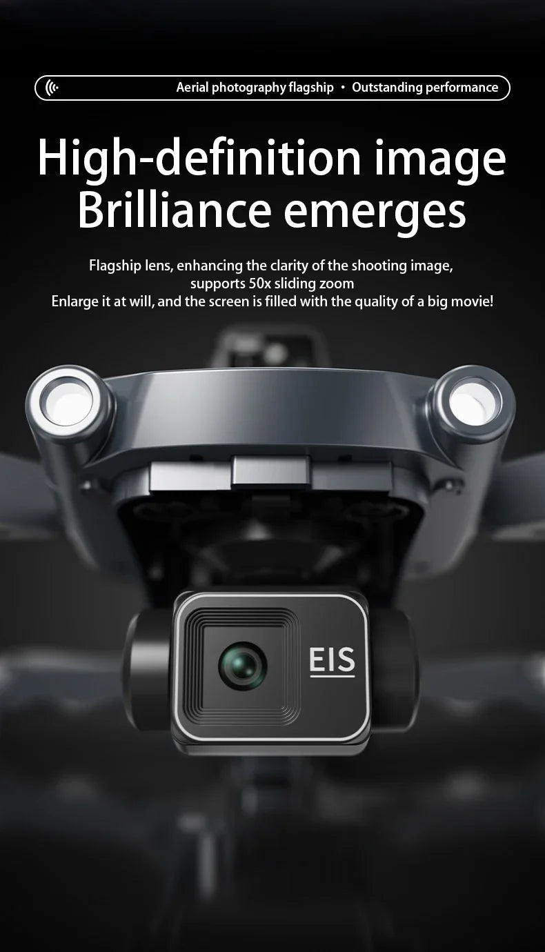 L600 PRO Max GPS Drone With Screen Control 8K HD Dual Camera Brushless Obstacle Avoidance 3-Axis Gimbal Aerial FPV RC Dron 5KM