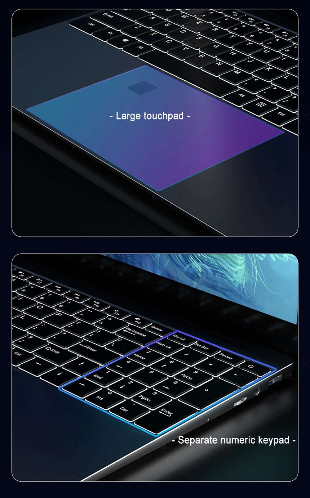 CARBAYTA Max Ram 32GB Rom 2TB SSD Metal Computer 5G Wifi Bluetooth AMD Ryzen 7 4800U Windows 10 11 Pro Gaming IPS Laptop