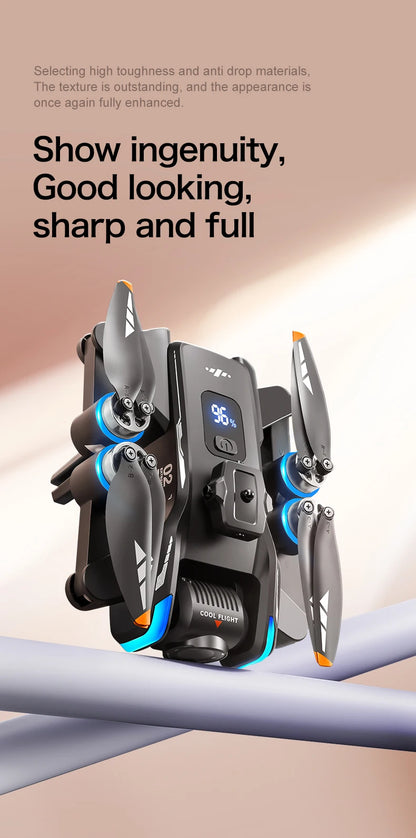 XT808 Drone GPS Professional 8K Camera with Screen Remote Control 5G WiFi FPV Dron Brushless Obstacle Avoidance RC Quadcopter