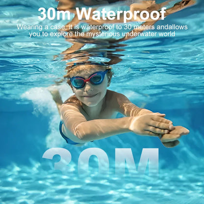 5K Action Camera 2.0'' Touch Screen 170° 30M Waterproof 5X Zoom WiFi Sport Camera With 2 in 1 Remote Control