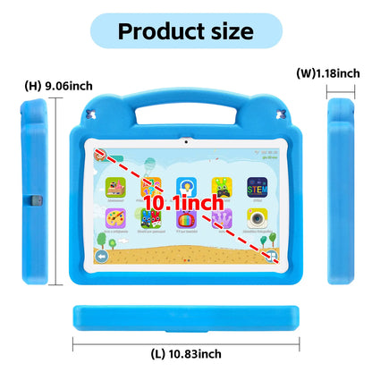 ANRY Kids Tablet 10.1inch Tablet Android 15 8GB(4+4 Expand) RAM 64GB ROM with Octa-Core 5000mAh Tablette 2025 Children's Gifts