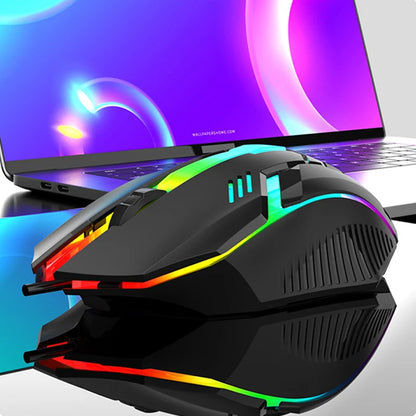 USB Wired Gaming Mouse 1200 DPI 3 Buttons Silent Mause Backlit Professional Gamer Mice Ergonomic Computer Mouse For PC Laptop