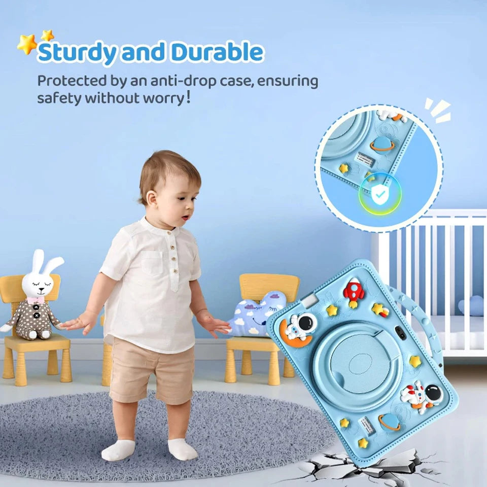 2025 New Cartoon Pattern Kids Tablet 7 Inch 4GB RAM 128GB ROM 3200mAh Android Learning Education Games Tablets Children's Gifts