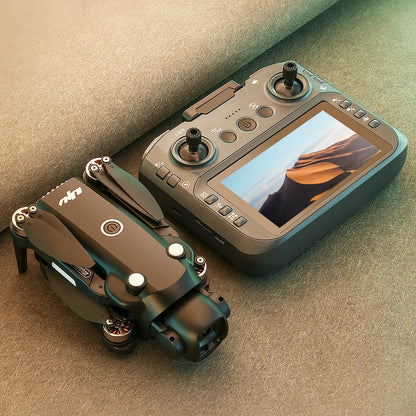 V156 MAX Drone 8K Camera HD With Screen Optical Flow Intelligent Obstacle Avoidance Foldable Brushless Motor Quadcopter Toy UAV