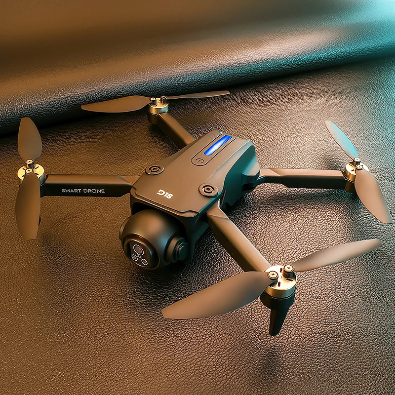 2025 New D18 Drone Professional 8K Camera 5G WiFi FPV UAV Screen Remote Control Brushless Obstacle Avoidance Quadcopter Toy