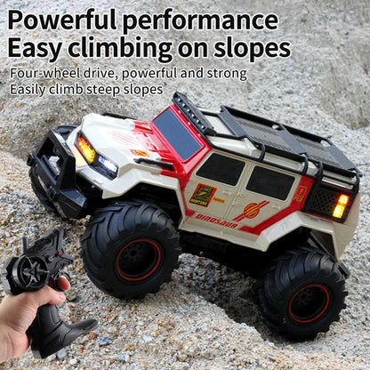Rc Car Waterproof Amphibious 4Wd Off-Road Vehicle Remote Control Water Land Crawler Stunt Climbing Truck Toys for Boys Children
